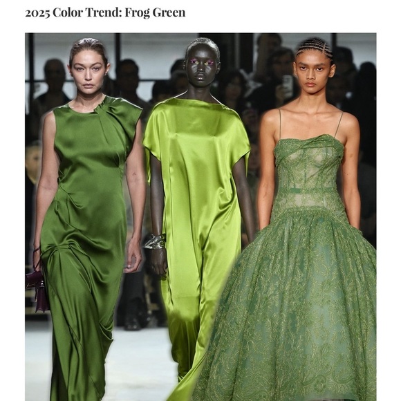 ELIZA‎ J LACE CROCHET OVERLAY A-LINE GREEN SHIFT DRESS  size 4 - Picture 3 of 7